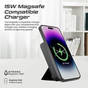 Promate 3-in-1 Wireless Powerbank 10000mAh Black POWERMAG-TRIO.BLACK