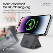 Promate 3-in-1 Wireless Powerbank 10000mAh Black POWERMAG-TRIO.BLACK