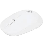 Manhattan Wireless Optical USB Mouse White