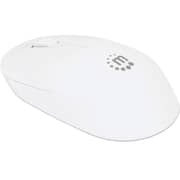 Manhattan Wireless Optical USB Mouse White