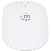Manhattan Wireless Optical USB Mouse White