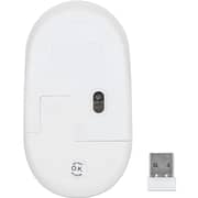 Manhattan Wireless Optical USB Mouse White