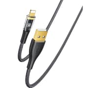 Yesido USB To Lightning Data Sync Charging Cable 1.2m Black