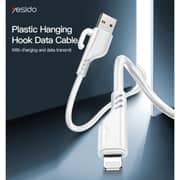 Yesido USB To Type-C/Lightning/Micro Data Cable 1.2m - CA105