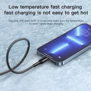 Yesido Type-C To Lightning Data Sync Charging Cable 1.2m Black