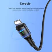 Yesido Type-C To Lightning Data Sync Charging Cable 1.2m Black