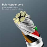 Yesido Type-C To Lightning Data Sync Charging Cable 1.2m Black