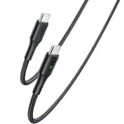 Yesido Type-C To Type-C Data Sync Charging Data Cable 1.2m Black