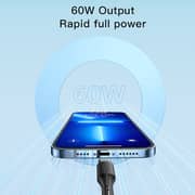 Yesido Type-C To Type-C Data Sync Charging Data Cable 1.2m Black