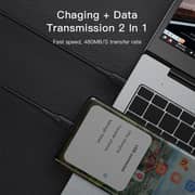 Yesido Type-C To Type-C Data Sync Charging Data Cable 1.2m Black