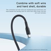 Yesido Type-C To Type-C Data Sync Charging Data Cable 1.2m Black