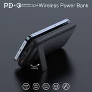 Budi Wireless Charger + Pocket Powerbank 10000mAh Black PB099B