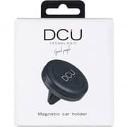 DCU Magnetic car mount for smartphones, with strong magnetic hold and vent mounted easily adjustable and firm grip, Black