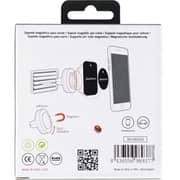 DCU Magnetic car mount for smartphones, with strong magnetic hold and vent mounted easily adjustable and firm grip, Black