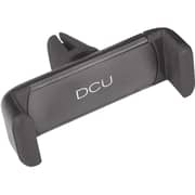 DCU Clip car mount for smartphones, with strong hold and vent mounted easily adjustable and firm grip, Black