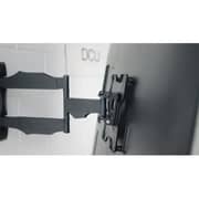 DCU Full Motion TV Wall Mount 17-55inch Black