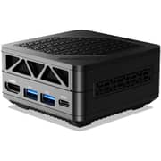 Minisforum EM-680 Mini Desktop PC - AMD Ryzen 7-6800U / 512GB SSD / 16GB RAM / Shared AMD Radeon 680M Graphics / Windows 11 Pro / Black