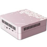 Minisforum UM-773-HS Mini Desktop PC - AMD Ryzen 7-7735HS / 512GB SSD / 16GB RAM / Shared AMD Radeon 680M Graphics / Windows 11 Pro / Pink