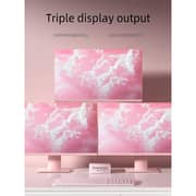 Minisforum UM-773-HS Mini Desktop PC - AMD Ryzen 7-7735HS / 512GB SSD / 16GB RAM / Shared AMD Radeon 680M Graphics / Windows 11 Pro / Pink