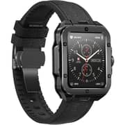 Swiss Military ALPS 2 Smartwatch Black With Black Leather Strap