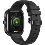 Swiss Military ALPS 2 Smartwatch Black With Black Leather Strap