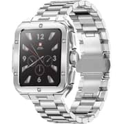 Swiss Military ALPS 2 Smartwatch Silver With Stainless Steel Strap