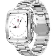 Swiss Military ALPS 2 Smartwatch Silver With Stainless Steel Strap