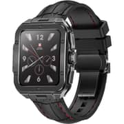 Swiss Military ALPS 2 Smartwatch with Black Silicon Strap - Gun Metal