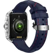Swiss Military ALPS 2 Smartwatch Silver With Blue Silicon Strap