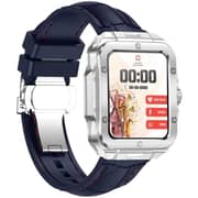 Swiss Military ALPS 2 Smartwatch Silver With Blue Silicon Strap