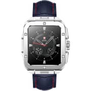 Swiss Military ALPS 2 Smartwatch Silver With Blue Silicon Strap