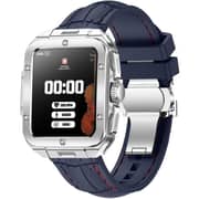 Swiss Military ALPS 2 Smartwatch Silver With Blue Silicon Strap