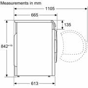 Bosch Front Load Tumble Dryer 8 kg WTH85210GC