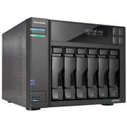 Asustor Lockerstor 6 Gen2 (2021) Tower PC - Intel Celeron N5105 / 8GB EMMC / 8GB RAM / Black - [AS6706T]