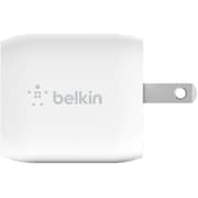 Belkin Dual USB-C GaN Wall Charger With PPS 45 Watts White