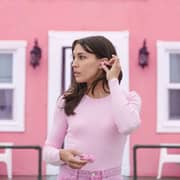 Jlab Go Air Pop True Wireless Earbuds With Charging Case Pink