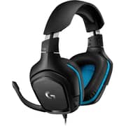 Logitech G431 Wired Over Ear Gaming Headset Black/Blue