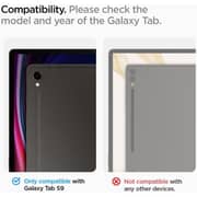 Spigen Ultra Hybrid Pro Case With S Pen Holder Grey Galaxy Tab S9