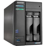 Asustor Lockerstor 2 Gen2 (2021) Tower PC - Intel Celeron N5105 / 8GB EMMC / 4GB RAM / Black - [AS6702T]