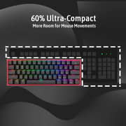 Redragon Fizz Pro Bluetooth Mechanical Gaming Keyboard- K616-RGB