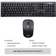 Lenovo Wireless Keyboard & Mouse Combo Black