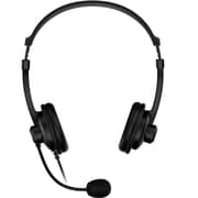 Genius HS-230U Wired On Ear Headset Black