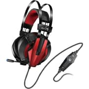 Genius HS-G710V Wired On Ear Gaming Headphones Black