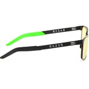 Gunnar Rectangle Black/Green Razer FPS Edition Gaming Glasses RZR-30006
