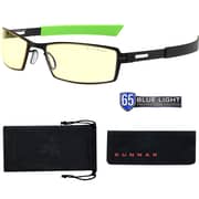Gunnar Rectangle Black/Green MOBA Edition Gaming Glasses RZR-30007