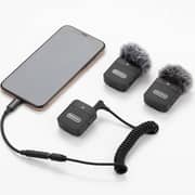 Saramonic 2-Person Clip On Wireless Microphone Kit Black