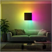 Gadgeton Modern Square RGB LED Wall Lamp With Remote Control