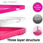 Elago Liquid Silicone Case Neon Hot Pink iPhone 13 Pro Max