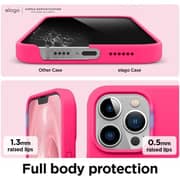 Elago Liquid Silicone Case Neon Hot Pink iPhone 13 Pro Max