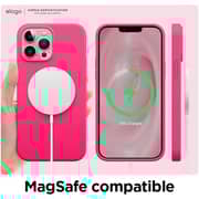 Elago Liquid Silicone Case Neon Hot Pink iPhone 13 Pro Max